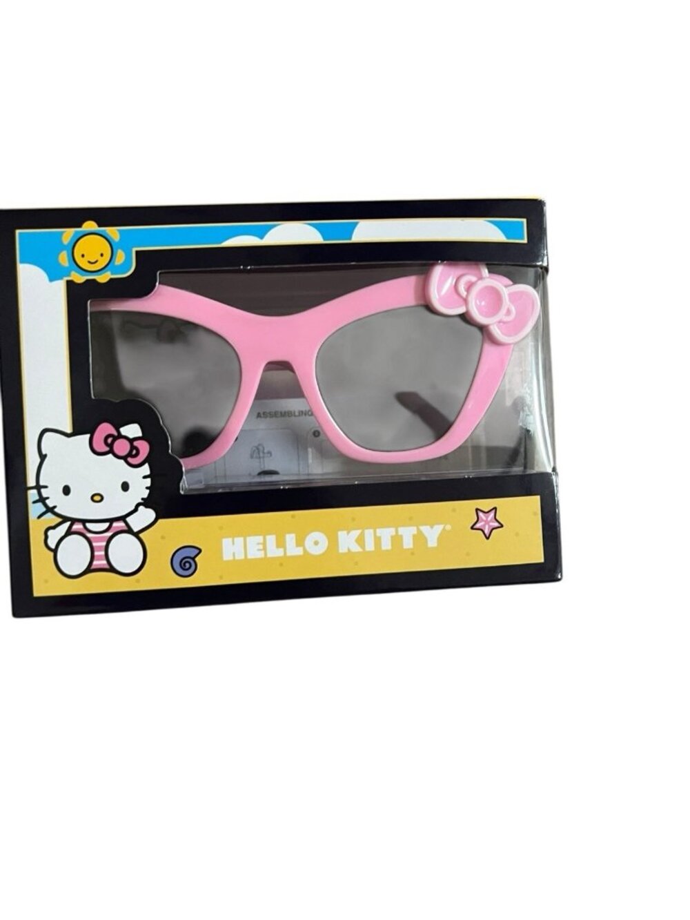 Galaken Hello Kitty Beach Cat Eye Sunglasses NEW